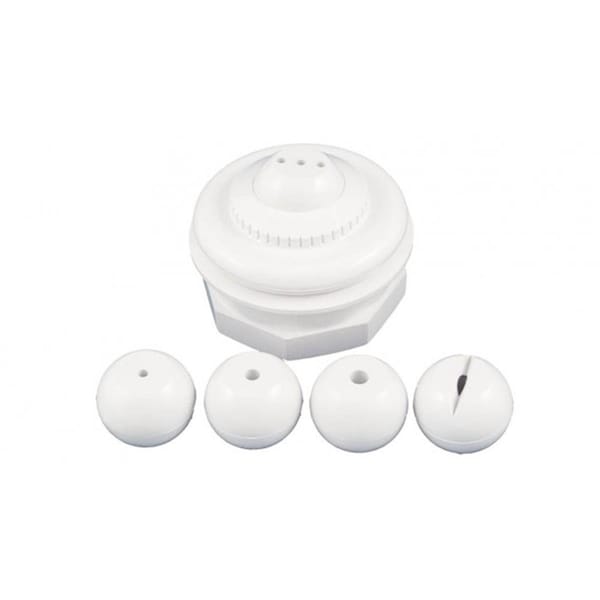 Green Arrow Equipment Vinyl Liner Pool Wall Jet Kit; White GR972439 - main